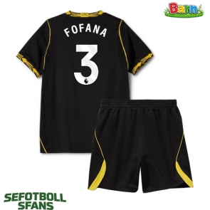 Chelsea Wesley Fofana #3 Bortaställ Barn 2026-27 Kortärmad (+ Korta byxor)